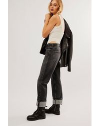 Agolde - Fran Low-Slung Straight Jeans - Lyst