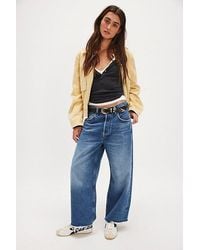 Citizens of Humanity - Ayla Raw Hem Crop Jeans - Lyst