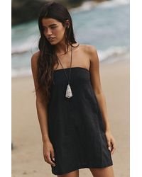 free-est - Essentially The Best Cotton-Linen Mini Dress By - Lyst