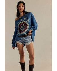Free People - Graphic Camden Pullover - Lyst