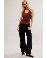 Citizens of Humanity - Ayla Baggy Cuffed Crop Jeans At Free People In Voila, Size: 29 - Lyst