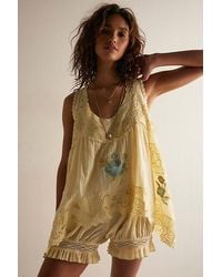 Intimately By Free People - Eye Catcher Bloomsie Romper By - Lyst