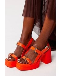 Free People - Pamela Double Stack Platform Heels - Lyst