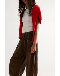 Free People - Kaiden Barrel Trousers - Lyst