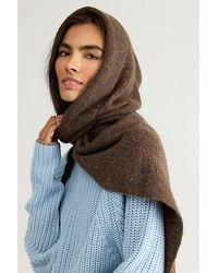Free People - Wrap Me Up Hooded Scarf - Lyst