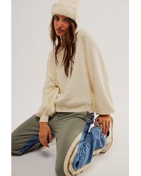 Free People - Found My Friend Pullover At In Cream, Size: Xs - Lyst