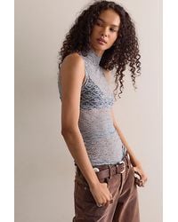 Intimately By Free People - Pretty Problem Mock Neck Tank Top By - Lyst