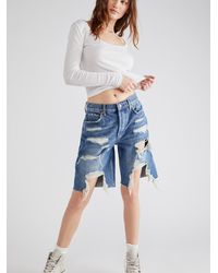 Free People Knee-length shorts and long 