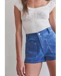 Free People - Bettie Sailor Shorts - Lyst