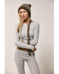 Intimately By Free People - So Soft Seamless Modal Cable Long Sleeve By - Lyst