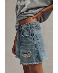 Free People - Tippi Denim Shorts - Lyst