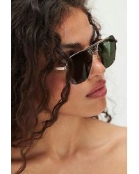 Free People - Piper Polarized Aviator Sunglasses - Lyst