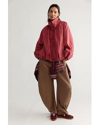 Free People - Chelsea Funnel-Neck Jacket - Lyst