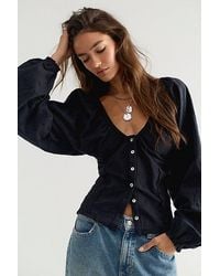 Free People - Poppy Blouse - Lyst