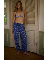 Free People - On Repeat Pyjama Trousers - Lyst