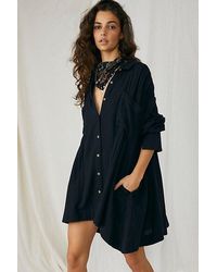 Free People - The Voyager Shirtdress - Lyst