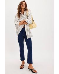 Mother - The Hustler Ankle Flare Jeans - Lyst