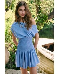 Free People - Scorching Hot Mini Dress - Lyst
