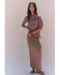 Free People - Isabella Cotton-Linen Skirt Set - Lyst