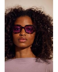 Free People - Alta Square Sunglasses - Lyst