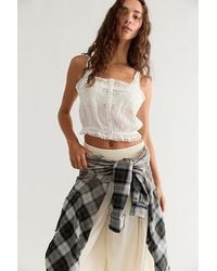 Free People - Rosa Embroidered Cami - Lyst