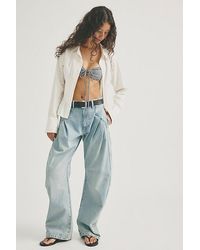 Free People - Golden Hour Trouser Jeans - Lyst