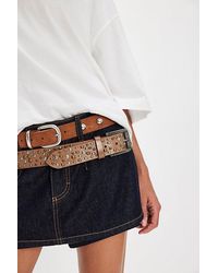 Free People - Rhodes Suede Belt - Lyst