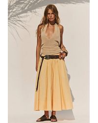 free-est - Lowen Midi Skirt By - Lyst