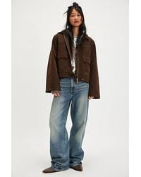 Free People - Blair Vegan Suede Jacket - Lyst