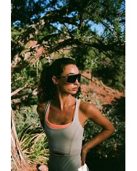 Oakley - Sutro Sunglasses At Free People In Clear W/prizm 24k - Lyst