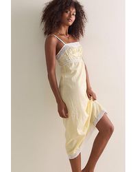 Intimately By Free People - Morning Light Midi Slip Dress By - Lyst