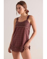 Intimately By Free People - Dream Haze Embroidered Nightie By - Lyst