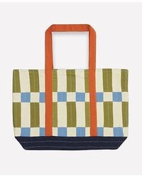 Anchal - Checkered Tote - Lyst