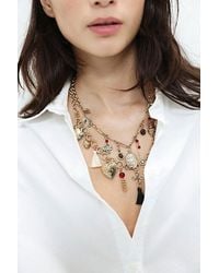 Free People - Maxamillion Charm Necklace - Lyst