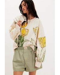 Free People - Gaia Sweatshirt - Lyst