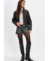 Anna Sui - Beardsley Tapestry Shorts - Lyst