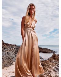 Free People Look Into The Sun Gown - Natural