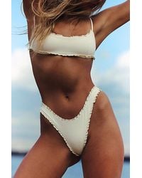 Toast - Fp X Signature Frill Bikini Bottoms - Lyst