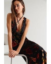 Anna Sui - Folia Devore Maxi Dress - Lyst