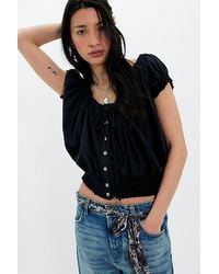 Free People - We The Free Belly Blouse - Lyst