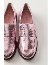 Free People - Blanket Stitch Loafers - Lyst