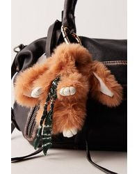 Free People - Fluffy Rabbit Bag Charm - Lyst