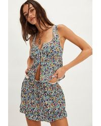 Free People - Ellia Printed Set - Lyst