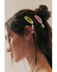 Free People - Later Skater Barrettes Set - Lyst