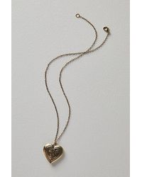 Free People - Monogram Necklace At In A - Lyst