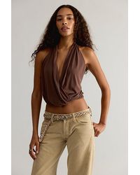 Free People - Hallie Halter Top - Lyst