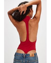 Intimately By Free People - Alyssa Extreme T-back Bodysuit - Lyst