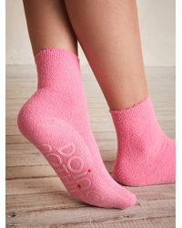 Free People Ban. Do Doin Nothin Cozy Socks - Pink