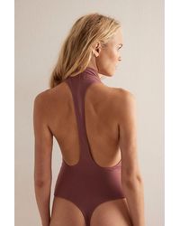 Intimately By Free People - Alyssa Extreme T-Back Bodysuit By - Lyst