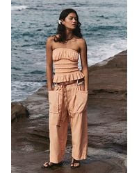 Free People - Costa Pull-On Harem Pants - Lyst